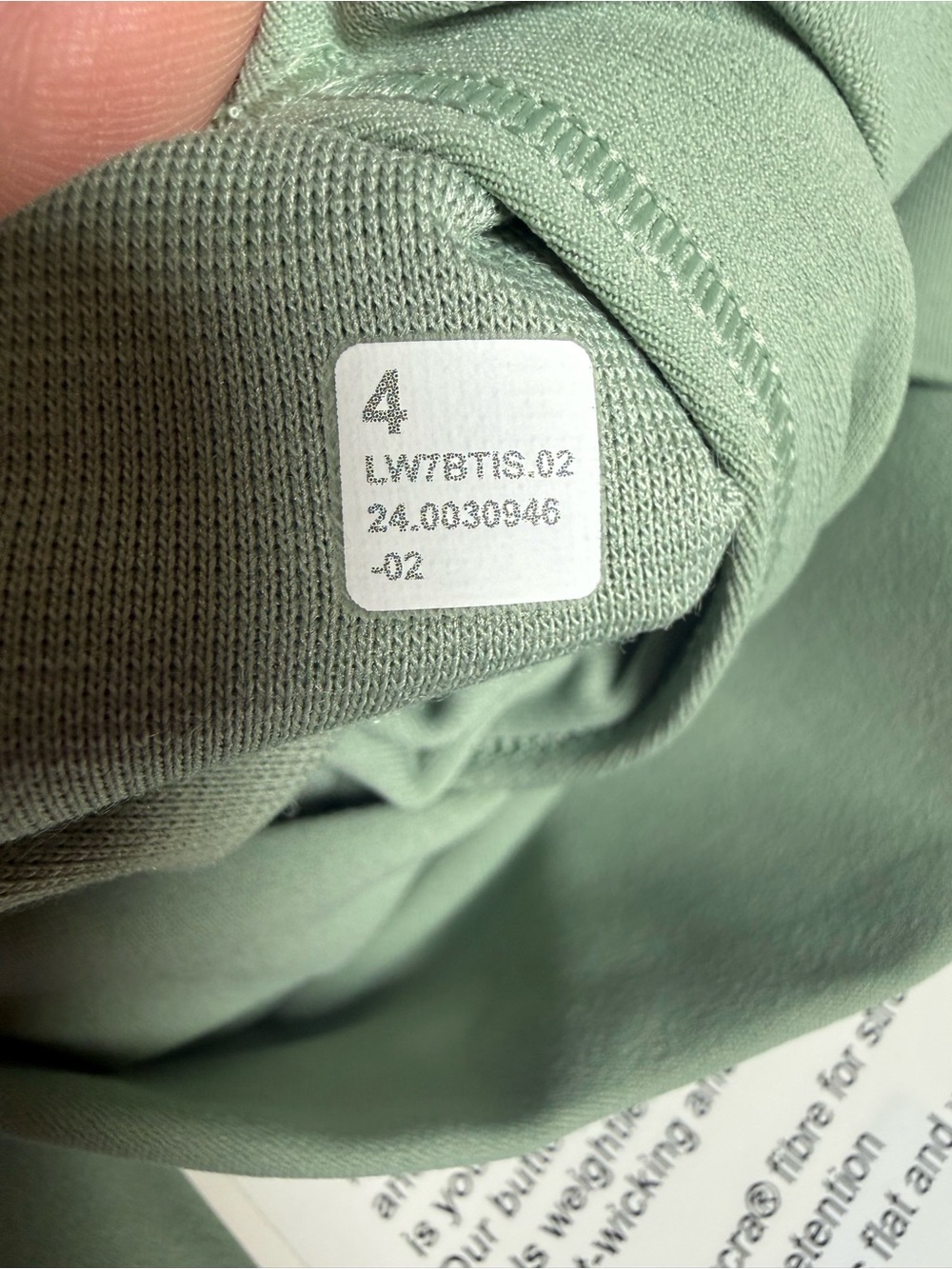 NWT Lululemon Align HR 6” Shorts Size 4 Palm Court - Picture 6 of 6